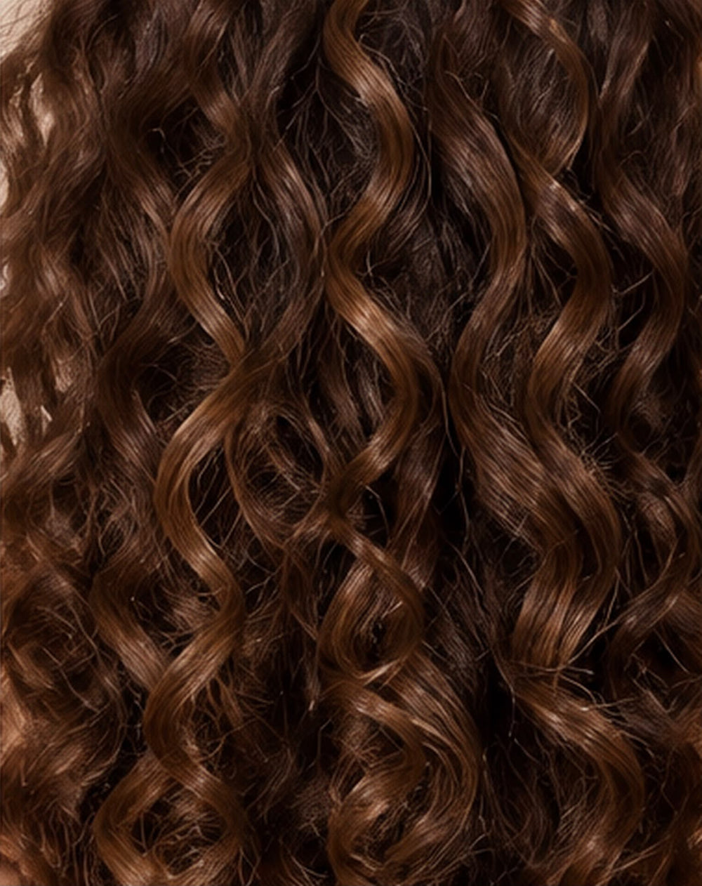 Curly hair